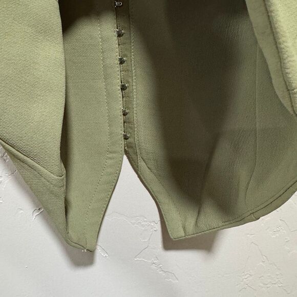 Aritzia Wilfred Attire Vest - Crepett size 0 Sun-dried Olive - Picture 7 of 9